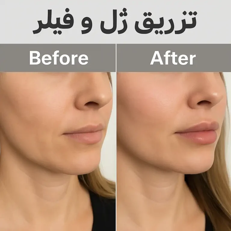 تزریق ژل فیلر لب در اندیشه