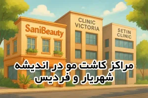 مراکز کاشت مو در اندیشه، شهریار و فردیس