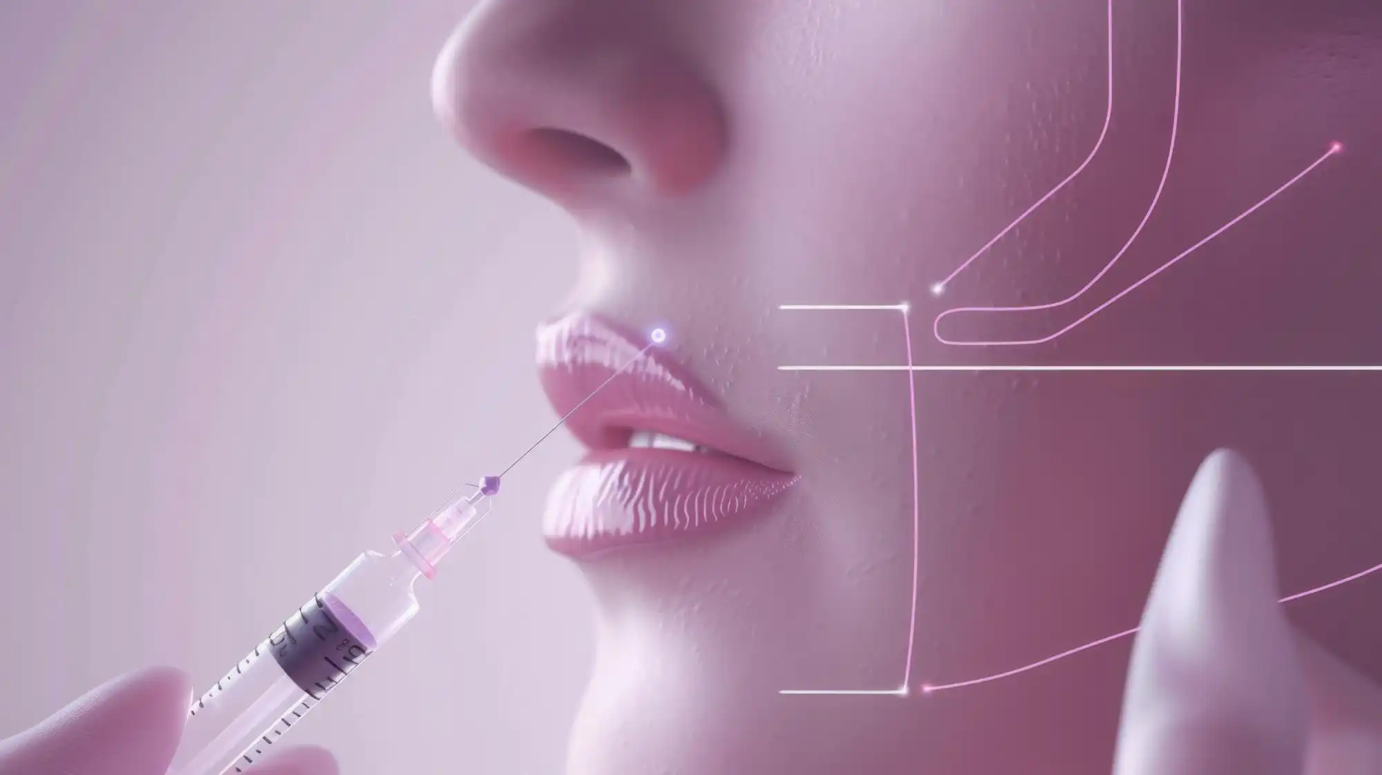 تزریق ژل و فیلر لب